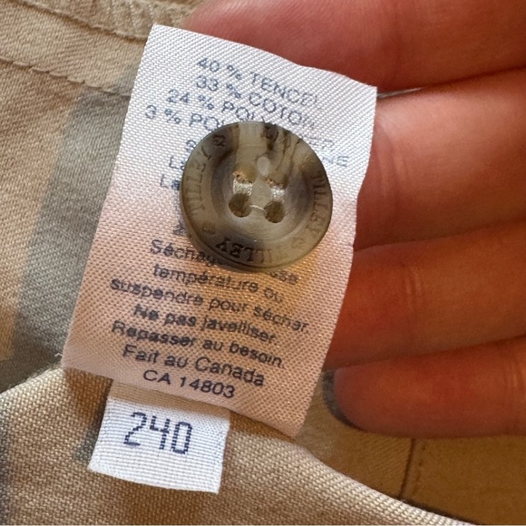 VTG Tilley Endurables Canada Jacket Women's Sz 18 Utility Outdoor Gorpcore READ - Picture 13 of 13